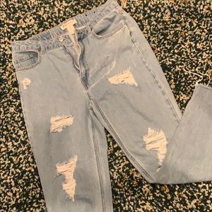 H&M Coachella jeans